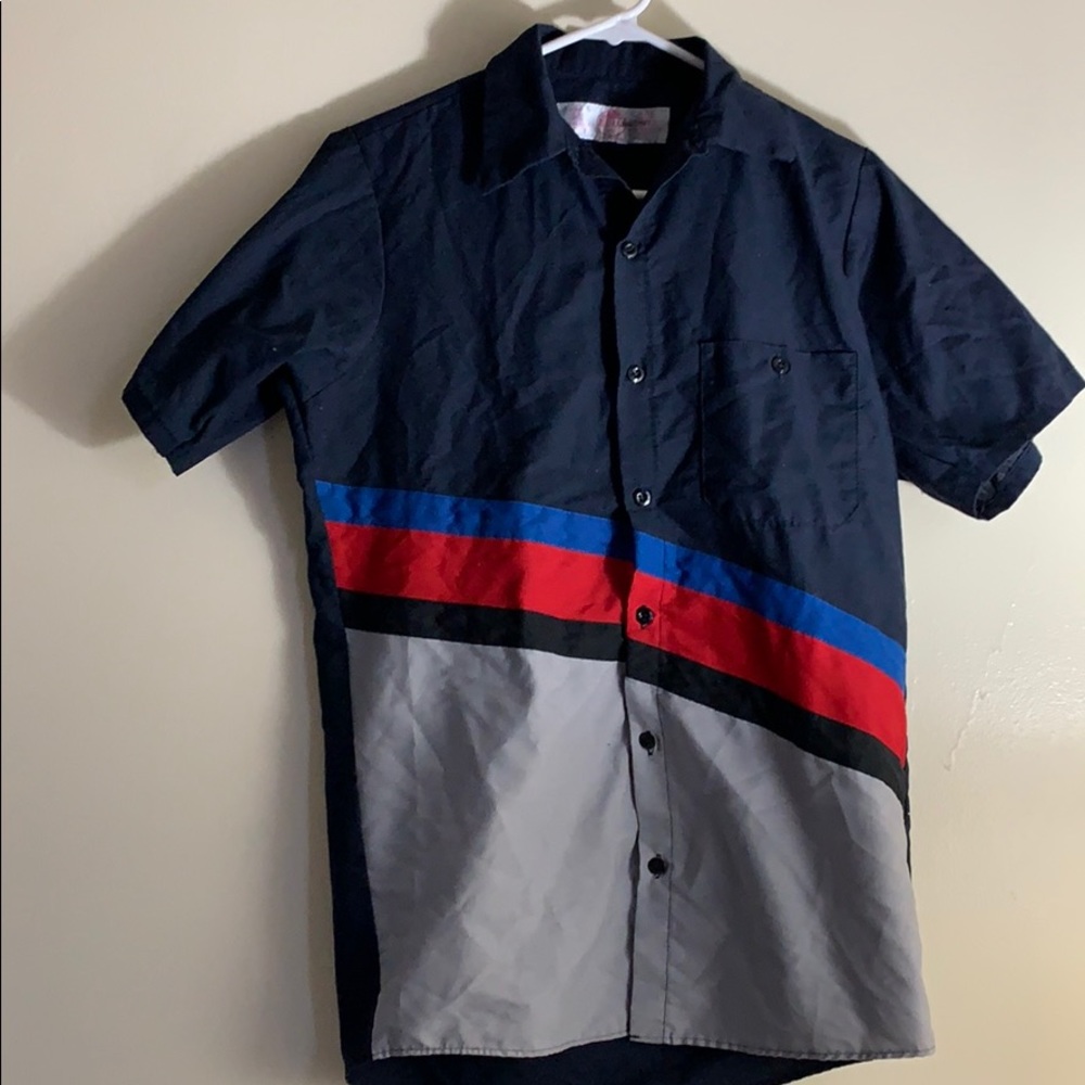 Vintage Men’s Mechanic Shirt Red Kap size S
